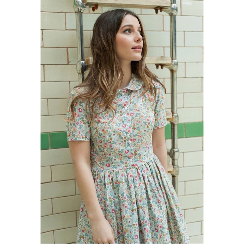 VTG Floral Dress - Picture 1 of 8